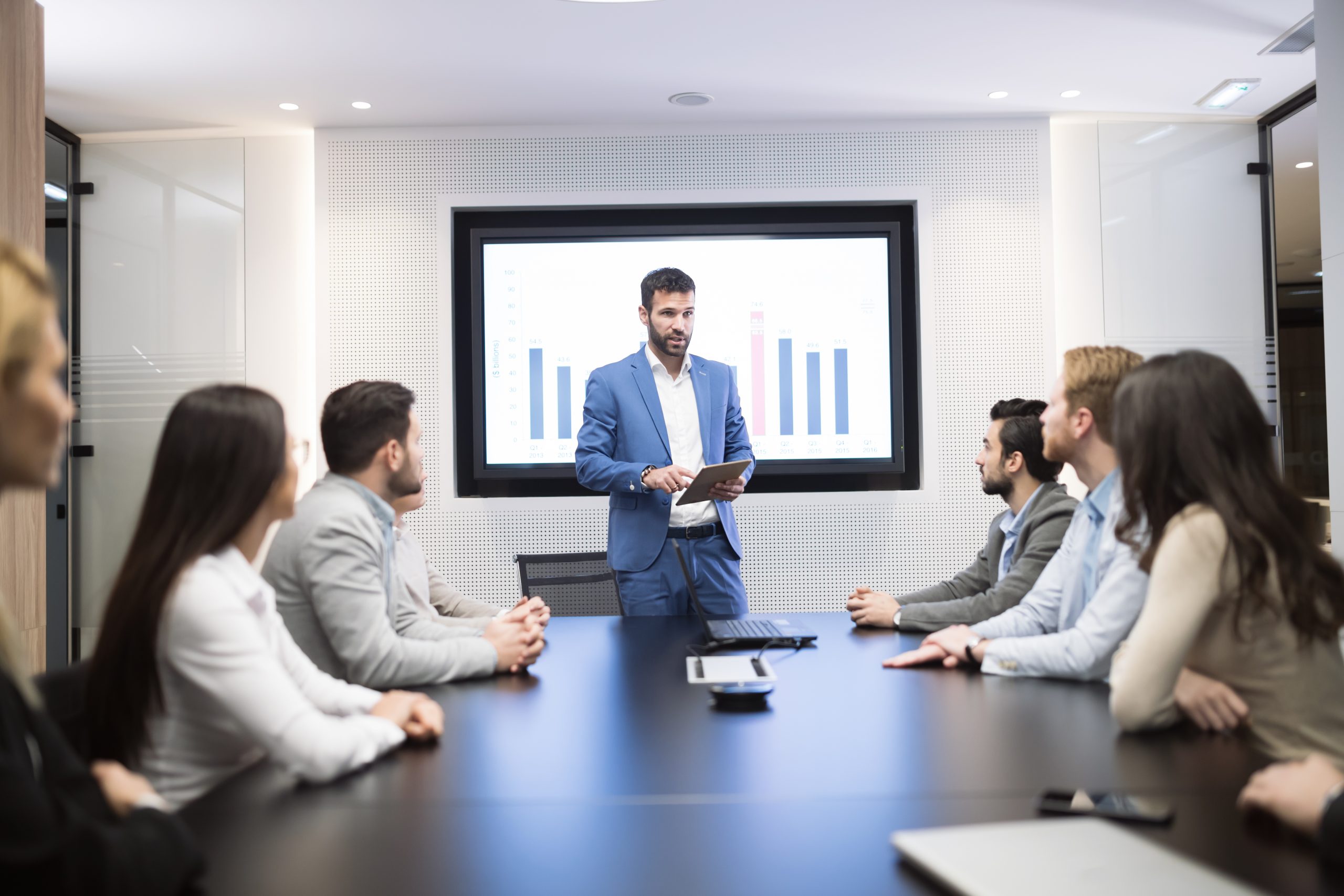 Meeting rooms need collaboration technology capabilities to enable team productivity.