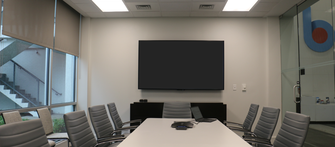 Business First Bank's conference room